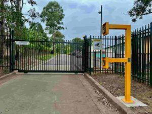 Boston Security _Sydney NSW_Sliding Gate and Bollard w Intercoms and Cardreaders 5