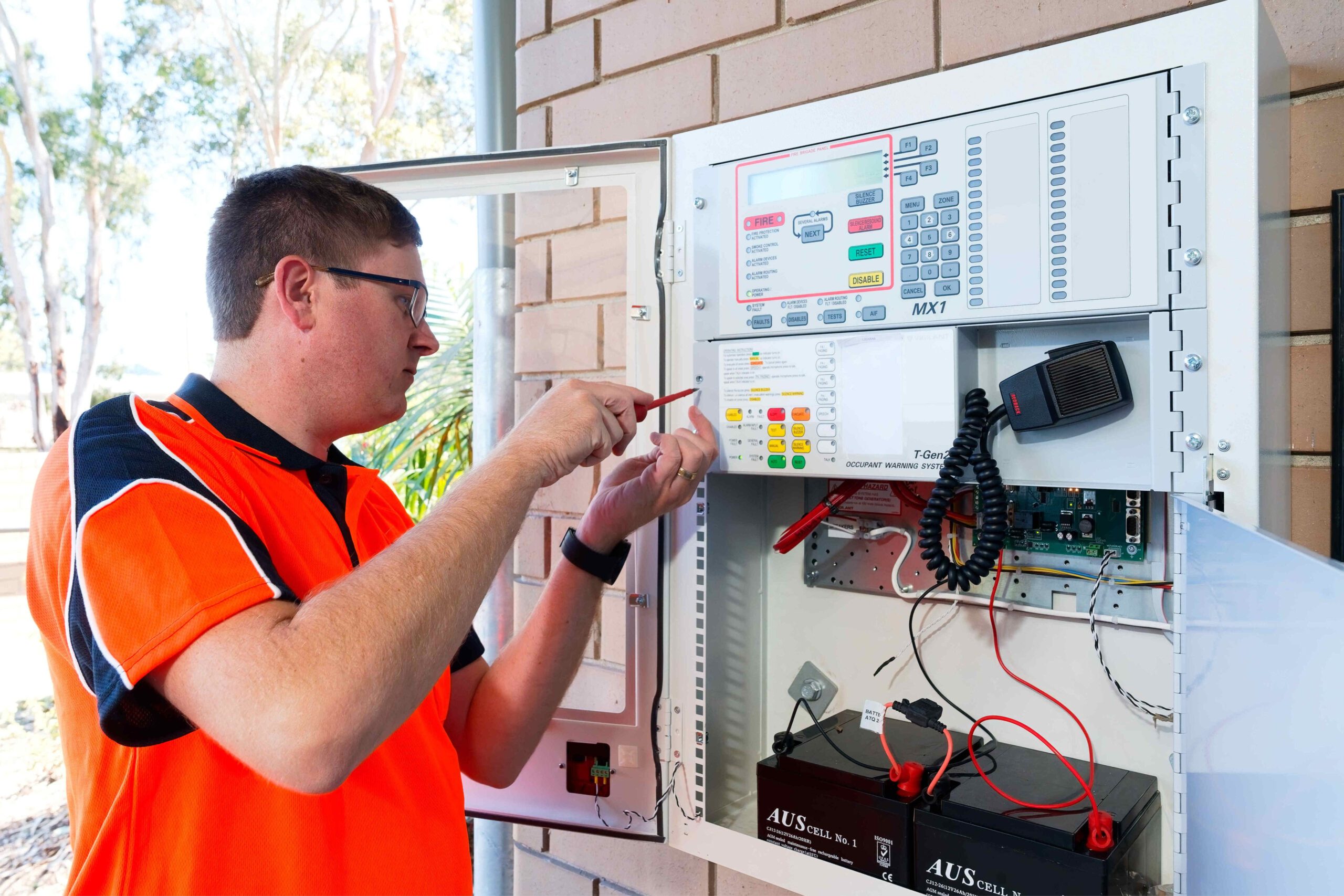 Fire Indication Panel Installation